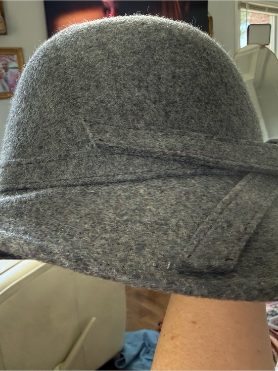 Scala Gray Wool Women\'s Hat with Knot Trim main image 7